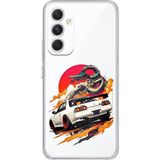 Techtree Samsung Galaxy A54 Uyumlu GTR Güneş Ejderha Tasarımlı Baskılı Silikon Kılıf