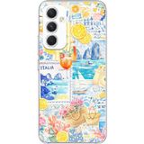 Techtree Samsung Galaxy A54 Uyumlu La Dolce Vita İtalyan Rüyası Baskılı Silikon Kılıf