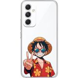 Techtree Samsung Galaxy A54 Uyumlu Monkey D. Luffy Tasarımlı Baskılı Silikon Kılıf