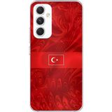 Techtree Samsung Galaxy A54 Uyumlu Türk Milli Takım Desenli Forma Baskılı Silikon Kılıf