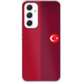 Techtree Samsung Galaxy A54 Uyumlu Türk Milli Takım Parçalı Forma Baskılı Silikon Kılıf