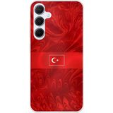 Techtree Samsung Galaxy A55 Uyumlu Türk Milli Takım Desenli Forma Baskılı Silikon Kılıf