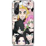 Techtree Samsung Galaxy A56 Uyumlu Demon Slayer Manga Baskılı Silikon Kılıf