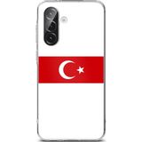 Techtree Samsung Galaxy A56 Uyumlu Türk Milli Takım Beyaz Forma Baskılı Silikon Kılıf