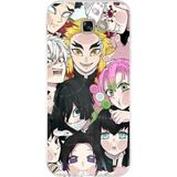 Techtree Samsung Galaxy A7 2017 Uyumlu Demon Slayer Manga Baskılı Silikon Kılıf
