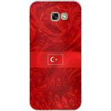 Techtree Samsung Galaxy A7 2017 Uyumlu Türk Milli Takım Desenli Forma Baskılı Silikon Kılıf