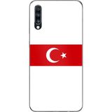 Techtree Samsung Galaxy A70 Uyumlu Türk Milli Takım Beyaz Forma Baskılı Silikon Kılıf