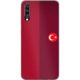Techtree Samsung Galaxy A70 Uyumlu Türk Milli Takım Parçalı Forma Baskılı Silikon Kılıf