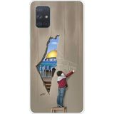 Techtree Samsung Galaxy A71 Uyumlu Mescid-i Aksa Duvar Baskılı Silikon Kılıf
