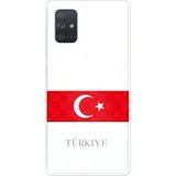 Techtree Samsung Galaxy A71 Uyumlu Türk Milli Takım Forma Baskılı Silikon Kılıf