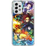 TechTree Samsung Galaxy A73 Uyumlu Demon Slayer Efsanesi:iblis Avcıları Baskılı Silikon Kılıf