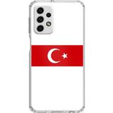 Techtree Samsung Galaxy A73 Uyumlu Türk Milli Takım Beyaz Forma Baskılı Silikon Kılıf