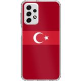 Techtree Samsung Galaxy A73 Uyumlu Türk Milli Takım Kırmızı Forma Baskılı Silikon Kılıf