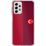 Techtree Samsung Galaxy A73 Uyumlu Türk Milli Takım Parçalı Forma Baskılı Silikon Kılıf