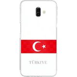 Techtree Samsung Galaxy J6 PLUS Uyumlu Türk Milli Takım Forma Baskılı Silikon Kılıf