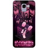 Techtree Samsung Galaxy J6 Uyumlu Blackpink Poster Baskılı Silikon Kılıf