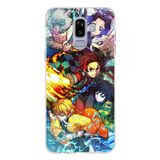 Techtree Samsung Galaxy J8-A6 Plus Uyumlu Demon Slayer Efsanesi:iblis Avcıları Baskılı Silikon Kılıf