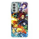 Techtree Samsung Galaxy M13-M23 Uyumlu Demon Slayer Efsanesi:iblis Avcıları Baskılı Silikon Kılıf
