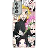 Techtree Samsung Galaxy M13-M23 Uyumlu Demon Slayer Manga Baskılı Silikon Kılıf