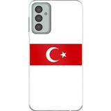 Techtree Samsung Galaxy M13-M23 Uyumlu Türk Milli Takım Beyaz Forma Baskılı Silikon Kılıf