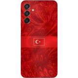Techtree Samsung Galaxy M15 Uyumlu Türk Milli Takım Desenli Forma Baskılı Silikon Kılıf