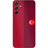 Techtree Samsung Galaxy M15 Uyumlu Türk Milli Takım Parçalı Forma Baskılı Silikon Kılıf