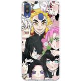 Techtree Samsung Galaxy M20 Uyumlu Demon Slayer Manga Baskılı Silikon Kılıf