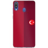Techtree Samsung Galaxy M20 Uyumlu Türk Milli Takım Parçalı Forma Baskılı Silikon Kılıf