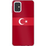 Techtree Samsung Galaxy M31s Uyumlu Türk Milli Takım Kırmızı Forma Baskılı Silikon Kılıf