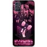 Techtree Samsung Galaxy M51 Uyumlu Blackpink Poster Baskılı Silikon Kılıf