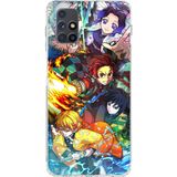 Techtree Samsung Galaxy M51 Uyumlu Demon Slayer Efsanesi:iblis Avcıları Baskılı Silikon Kılıf