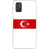 Techtree Samsung Galaxy M51 Uyumlu Türk Milli Takım Beyaz Forma Baskılı Silikon Kılıf