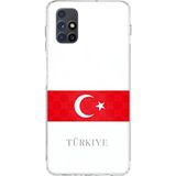 Techtree Samsung Galaxy M51 Uyumlu Türk Milli Takım Forma Baskılı Silikon Kılıf