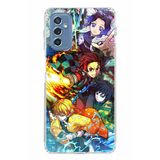 Techtree Samsung Galaxy M52 Uyumlu Demon Slayer Efsanesi:iblis Avcıları Baskılı Silikon Kılıf