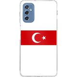 Techtree Samsung Galaxy M52 Uyumlu Türk Milli Takım Beyaz Forma Baskılı Silikon Kılıf