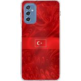 Techtree Samsung Galaxy M52 Uyumlu Türk Milli Takım Desenli Forma Baskılı Silikon Kılıf
