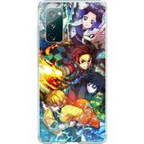 Techtree Samsung Galaxy S20 FE Uyumlu Demon Slayer Efsanesi:İblis Avcıları Baskılı Silikon Kılıf
