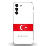 Techtree Samsung Galaxy S21 FE Uyumlu Türk Milli Takım Forma Baskılı Silikon Kılıf