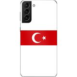 Techtree Samsung Galaxy S21 PLUS Uyumlu Türk Milli Takım Beyaz Forma Baskılı Silikon Kılıf