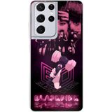 Techtree Samsung Galaxy S21 ULTRA Uyumlu Blackpink Poster Baskılı Silikon Kılıf