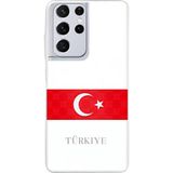 Techtree Samsung Galaxy S21 ULTRA Uyumlu Türk Milli Takım Forma Baskılı Silikon Kılıf