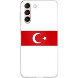 Techtree Samsung Galaxy S21 Uyumlu Türk Milli Takım Beyaz Forma Baskılı Silikon Kılıf