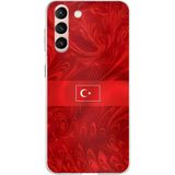 Techtree Samsung Galaxy S21 Uyumlu Türk Milli Takım Desenli Forma Baskılı Silikon Kılıf