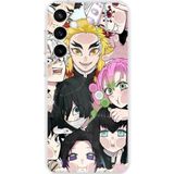 Techtree Samsung Galaxy S23 FE Uyumlu Demon Slayer Manga Baskılı Silikon Kılıf