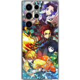 Techtree Samsung Galaxy S23 ULTRA Uyumlu Demon Slayer Efsanesi:İblis Avcıları Baskılı Silikon Kılıf
