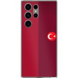 Techtree Samsung Galaxy S23 ULTRA Uyumlu Türk Milli Takım Parçalı Forma Baskılı Silikon Kılıf