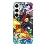 Techtree Samsung Galaxy S23 Uyumlu Demon Slayer Efsanesi:iblis Avcıları Baskılı Silikon Kılıf