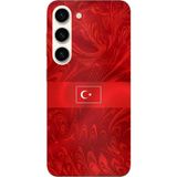 Techtree Samsung Galaxy S23 Uyumlu Türk Milli Takım Desenli Forma Baskılı Silikon Kılıf