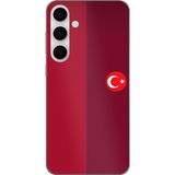 Techtree Samsung Galaxy S24 FE Uyumlu Türk Milli Takım Parçalı Forma Baskılı Silikon Kılıf