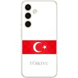 Techtree Samsung Galaxy S24 - S25 Uyumlu Türk Milli Takım Forma Baskılı Silikon Kılıf